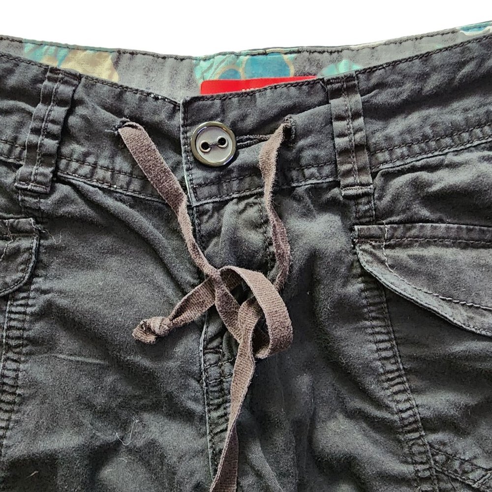 Juniors Union Bay Black Shorts Size 3 - Picture 6 of 12
